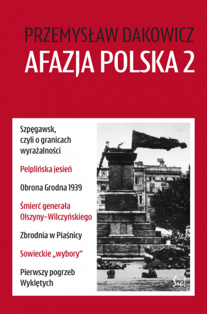 Afazja polska 2 - Przemysław Dakowicz | okładka