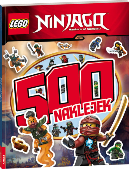 Lego Ninjago 500 naklejek -  | okładka