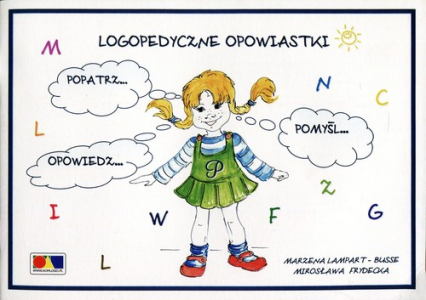 Logopedyczne opowiastki Kolorowanka - Frydecka Mirosława, Lampart-Busse Marzena | okładka