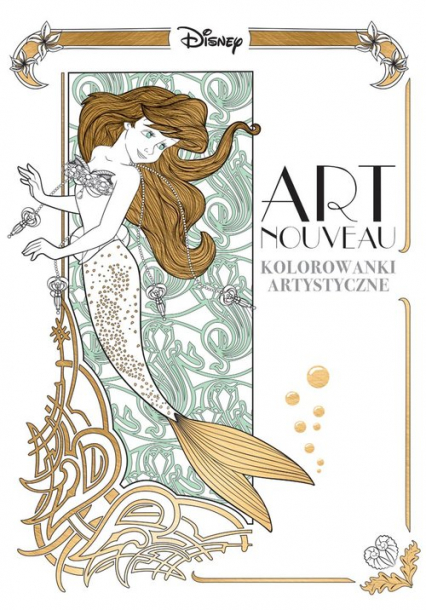 Art nouveau Kolorowanki artystyczne -  | okładka