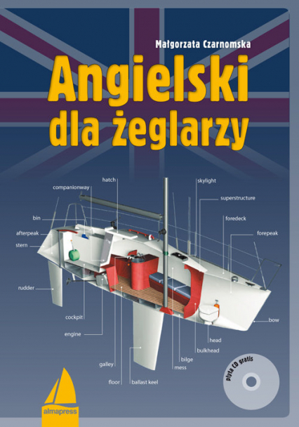 Angielski dla żeglarzy + CD - Małgorzata Czarnomska | okładka