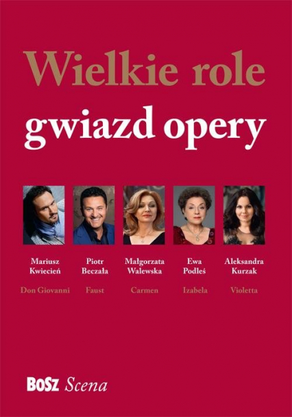 Wielkie role gwiazd opery - Agnieszka Okońska | okładka