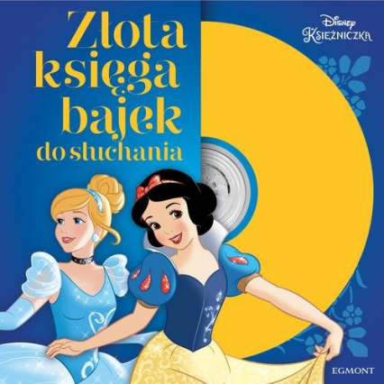 Złota księga bajek do słuchania Księżniczki Książka z płytą CD -  | okładka