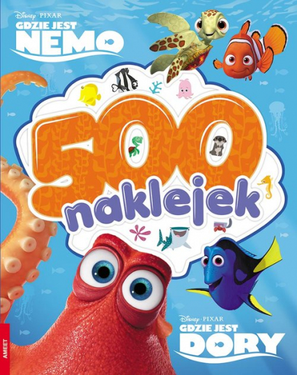 Gdzie jest Nemo Gdzie jest Dory 500 naklejek FBS-10 -  | okładka