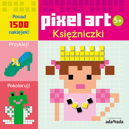 Pixel art Księżniczki -  | okładka