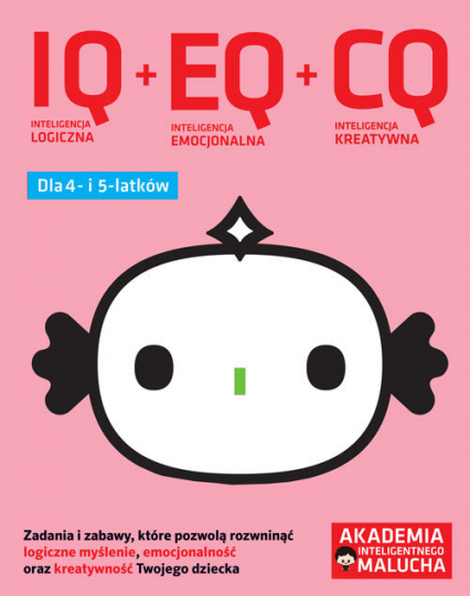 IQ + EQ + CQ dla 4-5 latków -  | okładka