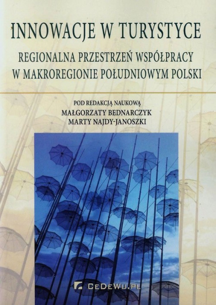 Innowacje w turystyce Regionalna przestrzeń współpracy w makroregionie południowym Polski -  | okładka