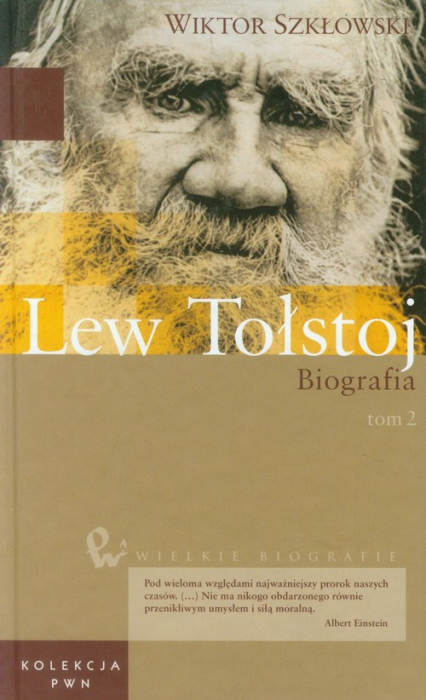 Wielkie biografie Tom 27 Lew Tołstoj Tom 2 - Wiktor Szkłowski | okładka