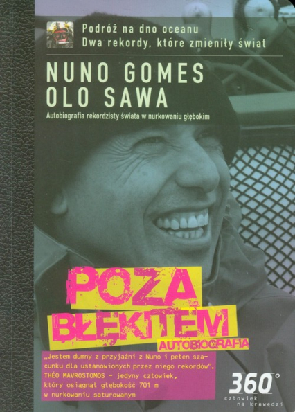 Poza Błękitem Autobiografia - Gomes Nuno, Sawa Olo | okładka