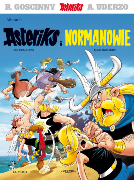 Asteriks Asteriks i Normanowie Tom 9 - Albert Uderzo, René Goscinny | okładka