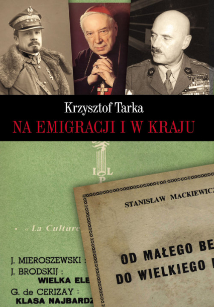 Na emigracji i w kraju - Krzysztof Tarka | okładka