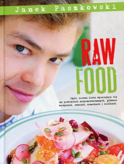 Raw food - Janek Paszkowski | okładka