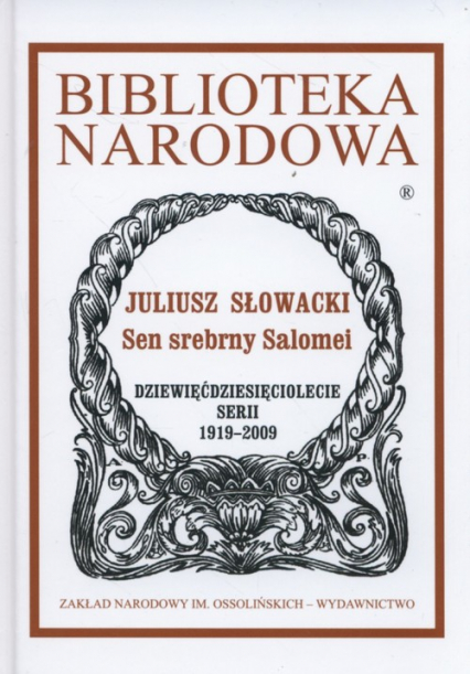 Sen srebrny Salomei - Juliusz Słowacki | okładka