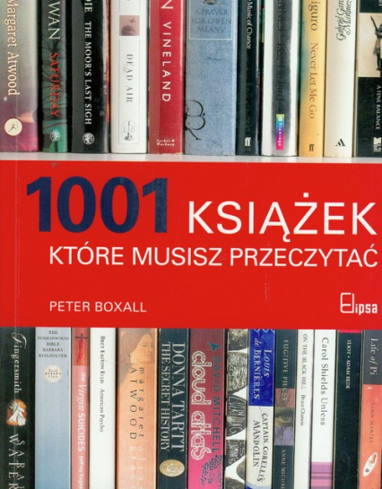 1001 książek które musisz przeczytać - Peter Boxall | okładka
