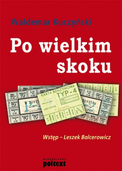 Po wielkim skoku - Waldemar Kuczyński | okładka