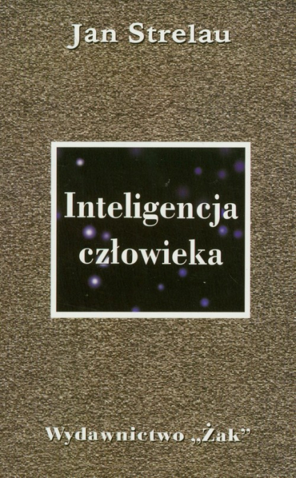 Inteligencja człowieka - Jan Strelau | okładka