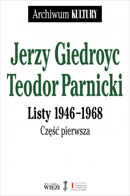 Listy 1946-1968 - Giedroyc Jerzy Parnicki Teodor | okładka