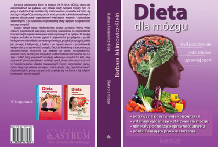 Dieta dla mózgu - Barbara Jakimowicz-Klein | okładka