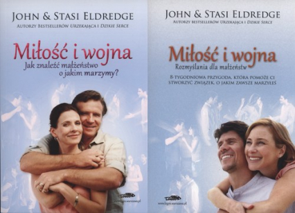 Miłość i wojna / Miłość i wojna rozmyślania dla małżeństw Pakiet - Eldredge John, Eldredge Stasi | okładka