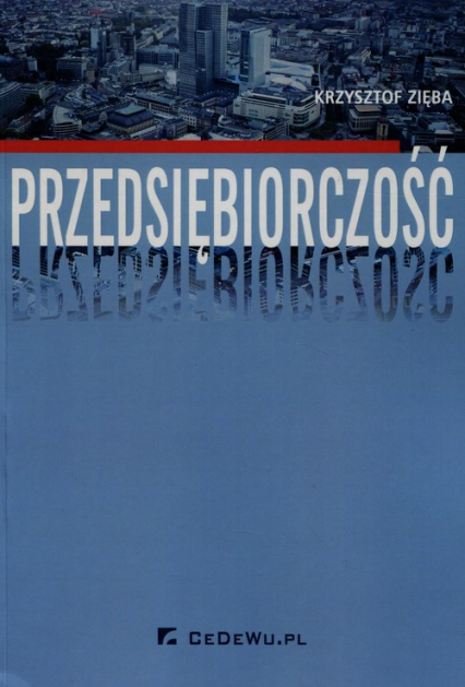 Przedsiębiorczość - Krzysztof Zięba | okładka