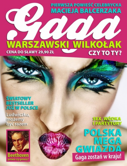 Gaga Warszawski Wilkołak - Maciej Balcerzak | okładka