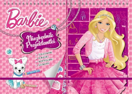 Barbie Niezbędnik projektantki -  | okładka