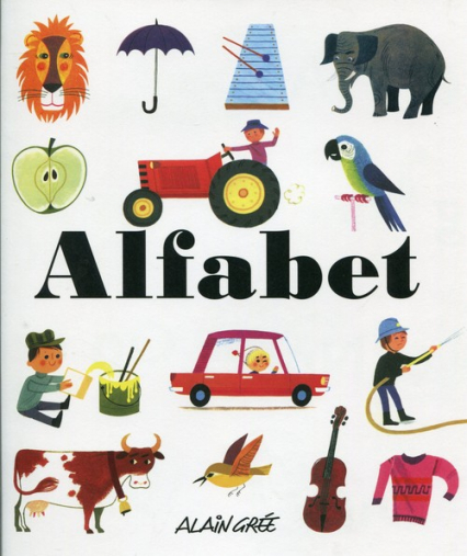 Alfabet - Alain Gree | okładka