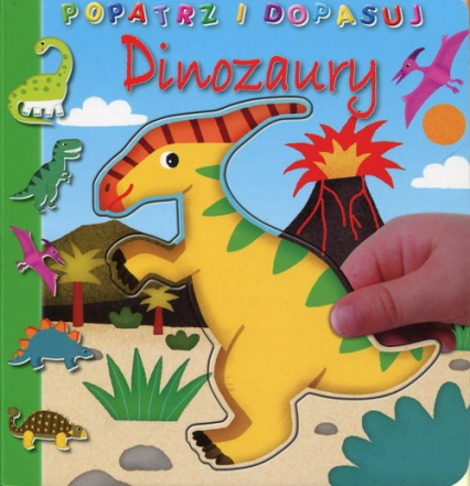 Dinozaury Popatrz i dopasuj -  | okładka