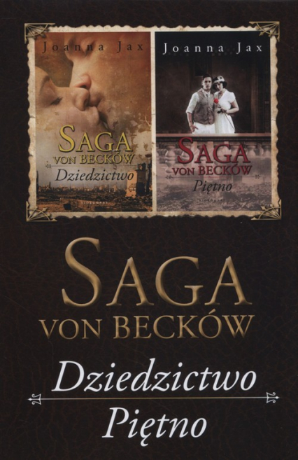 Saga Von Becków Dziedzictwo / Piętno Pakiet - Joanna  Jax | okładka