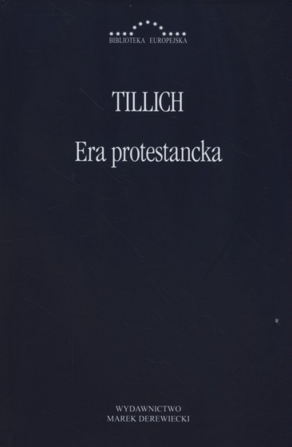 Era protestancka - Paul Tillich | okładka
