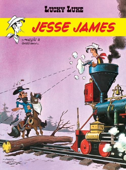 Lucky Luke Jesse James - René Goscinny | okładka