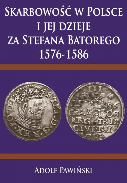 Skarbowość w Polsce i jej dzieje za Stefana Batorego 1576-1586 - Adolf Pawiński | okładka