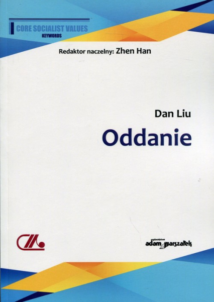 Oddanie - Dan Liu | okładka