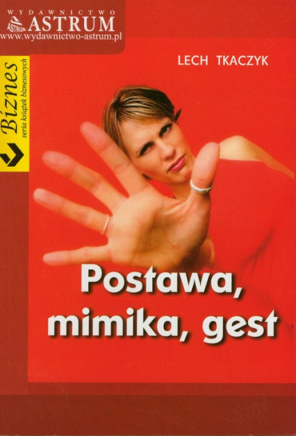 Postawa mimika gest - Lech Tkaczyk | okładka