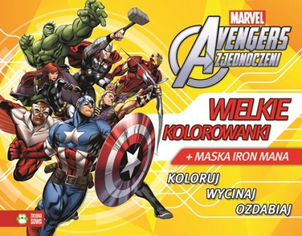 Avengers Wielkie plakaty kolorowanka -  | okładka
