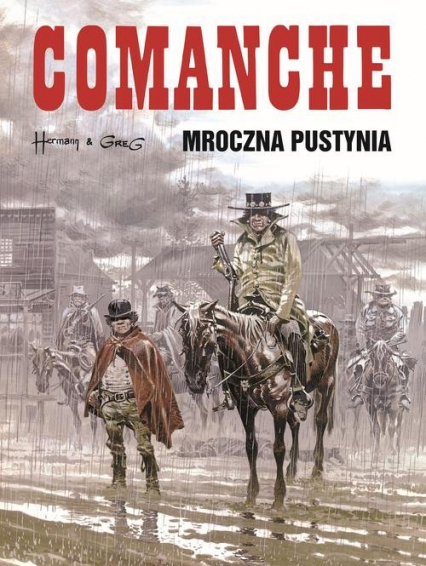 Comanche 5 Mroczna pustynia - Greg, Hermann Huppen | okładka