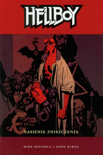 Hellboy Nasienie zniszczenia - John Byrne | okładka