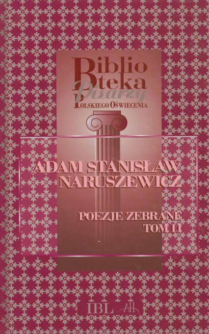 Poezje zebrane Tom II - Naruszewicz Adam Stanisław | okładka