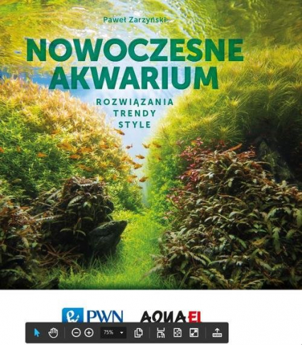 Nowoczesne akwarium Trendy, style, rozwiązania - Zarzyński Paweł | okładka