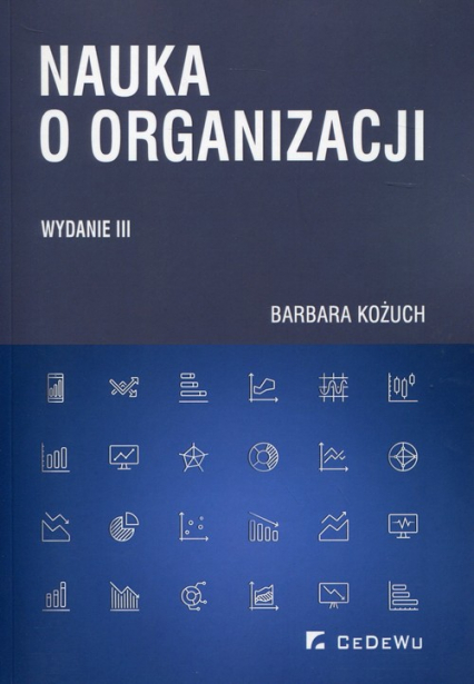 Nauka o organizacji - Barbara Kożuch | okładka