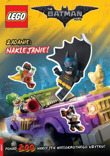 Lego Batman Movie. Zadanie: naklejanie! LAS-451 -  | okładka