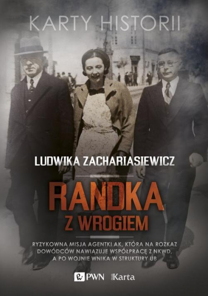 Randka z wrogiem - Ludwika Zachariasiewicz | okładka