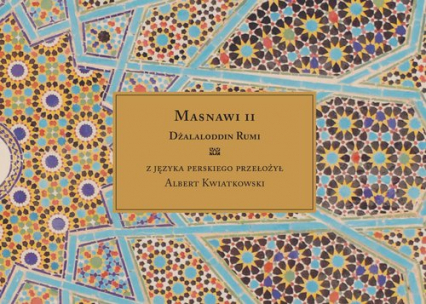 Masnawi II - Dżalaloddin Rumi | okładka