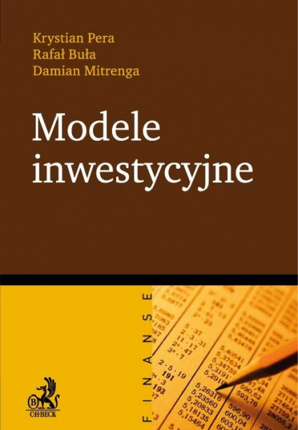 Modele inwestycyjne - Mitrenga Damian | okładka