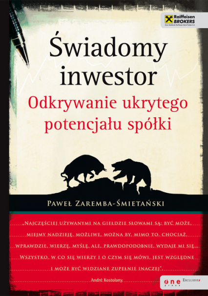 Świadomy inwestor Odkrywanie ukrytego potencjału spółki - Paweł Zaremba-Śmietański | okładka