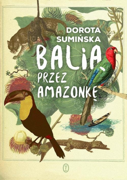 Balią przez Amazonkę - Dorota Sumińska | okładka