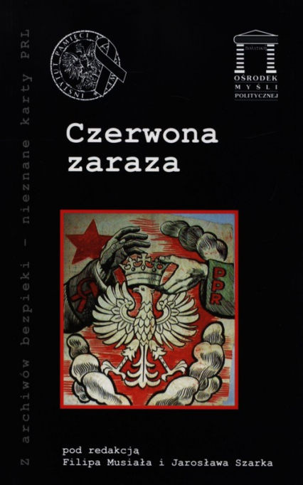 Czerwona zaraza - Filip Musiał, Jarosław Szarek | okładka