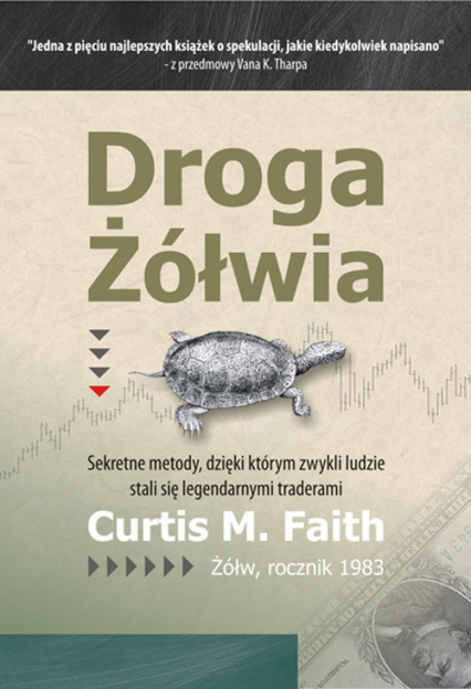 Droga Żółwia Sekretne metody, dzięki którym zwykli ludzie stali się legendarnymi traderami - Curtis Faith | okładka