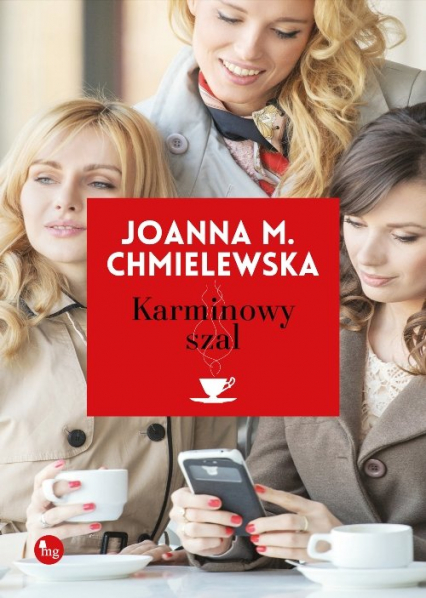 Karminowy szal - Joanna M. Chmielewska | okładka