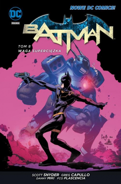 Batman Waga superciężka Tom 8 - Scott  Snyder | okładka